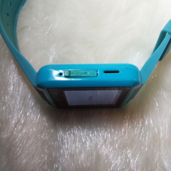 Aqua Blue Digital Phone Watch Worn Once All functions work as seen in pi… - Picture 4 of 8